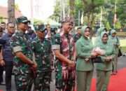 Pangdam V/Brawijaya Kunjungi Kodim 0829/Bangkalan ; Tekankan Disiplin, Kesehatan, dan Persiapan Pensiun