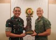 Kerja Sama Militer Indonesia-Singapura: Pangdam V/Brawijaya Jalin Silaturahmi Strategis