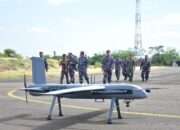 Dankolat Penerbal Tinjau Uji Coba Drone VTOL di Lapter R.E.B.O Tjokroadirejo Grati Pasuruan