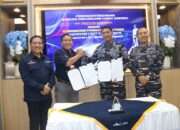 Danlantamal V Dampingi Pangkoarmada II Hadiri Acara Hibah Kapal Patkamla Dari PT. Paiton Energy