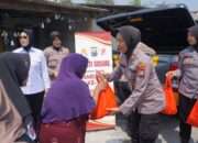 Polwan Polresta Sidoarjo Gelar Bakti Sosial Peringati Hari Jadi ke-77