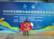 Pasmar 3 Toreh Prestasi, Atlet Renang Fin Swimming Raih Juara 2 Asian CUP 2025 di Cina