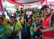 Ratusan Ojek Online Terima Latihan Bhd  Pada Baksos Kesehatan Hut Tni Ke 80 Di Monas