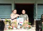 Moment HUT TNI ke 80, Kapolres Jombang Beri Kejutan kepada Kodim 0814 Jombang dan Sat Radar 222 Ploso Jombang