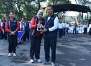 Semangat Kebersamaan, Dankodiklatal Resmikan Gapura dan Meriahkan Olahraga Bersama di Kodikmar