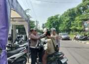 Sosialisasikan Operasi Zebra Semeru, Polsek Waru Ajak Pengendara Tertib Berlalu Lintas