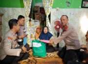 Polisi Takziyah ke Rumah Duka Pelajar Korban Laka Lantas