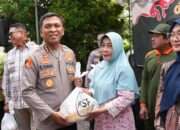 Sambut Natal, Mawar Sharon Gandeng Pemkab dan Polresta Sidoarjo Bagikan Bantuan Masyarakat
