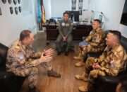 Jelang Akhir Misi, Satgas MTF TNI Konga XXVIII-P/UNIFIL Laksanakan Courtesy Call ke MTF Headquarters Naqoura