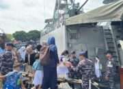 Wujud Sarana Edukasi Maritim Sejak Dini , KRI Hiu-634 Open Ship Di Makassar