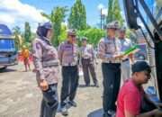Operasi Keselamatan Semeru 2026 Ditlantas Polda Jatim Gelar Ramp Chek Angkutan Umum