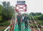 Pangdam V/Brawijaya Tinjau Jembatan Perintis Garuda Dorong Akses Ekonomi dan Mobilitas Warga Nganjuk
