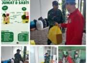 Pendampingan Distribusi Makan Bergizi, Koramil Kwanyar Pastikan 2.125 Porsi Tersalurkan ke Pelajar