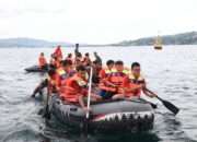 Hari Kedua KKRI Gel.4 TW I TA. 2026, Peserta Terima Materi Karakter, Bela Negara dan Survival di Laut