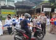 Polsek Krian Amankan Kegiatan Berbagi Takjil SDN 4 Krian