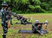 Tingkatkan Naluri dan Kemampuan Tempur, Personel Kodaeral lX Jalani Latihan Menembak Laras Panjang