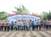 Perkuat Ketahanan Pangan 2026, Polres Pelabuhan Tanjung Perak Gelar Tanam Jagung Serentak Gandeng Poktan dan Bulog