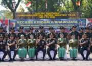 Ketua Persit Kartika Chandra Kirana PD V Brawijaya Ibu Vira Rudy Saladin Dampingi Pangdam V/Brawijaya pada Penutupan Dikmaba Infanteri TNI AD Gelombang I TA 2026 di Jember