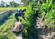 Satgas TMMD ke-128 Laksanakan Normalisasi Saluran Irigasi di Desa Slempit