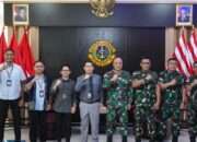 Dankodaeral IX Terima Courtesy Call Pelaksana Tugas Kepala Perwakilan Bank Indonesia Provinsi Maluku