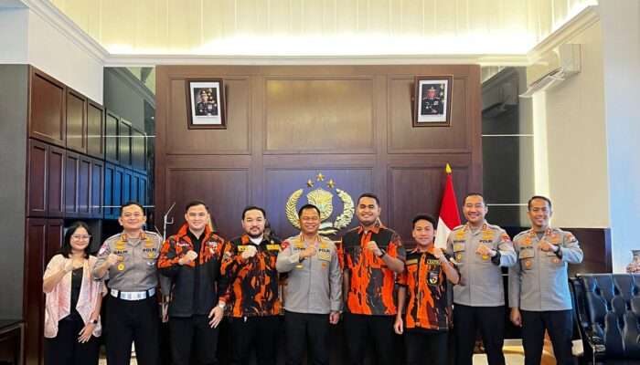 Perkuat Sinergitas, SAPMA PP Surabaya Gelar Audiensi dengan Kapolrestabes Surabaya