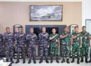 Pererat Sinergitas Matra, Dankodaeral IX Terima Kunjungan Kerja Danlanud Pattimura