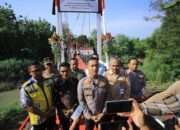 Polres Madiun Resmikan Jembatan Merah Putih Presisi, Akses Warga Kini Lebih Aman