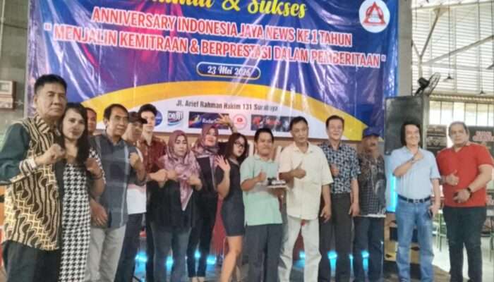 Sukses Gelar Anniversary 1 Tahun Media Indonesia Jaya News