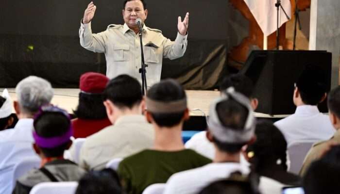 Di SRMP 17 Tabanan, Presiden Prabowo Tanamkan Pesan Pendidikan, Disiplin, dan Karakter