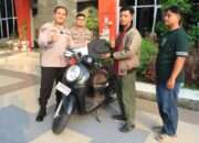 Polres Gresik Kembalikan 3 Motor Korban Curanmor dan Begal Tanpa Biaya
