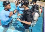 Satkopaska Koarmada II Ajak Penyandang Disabilitas Rasakan Pengalaman Menyelam