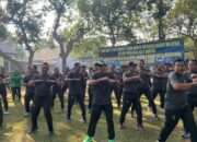 Senam Bersama dan Perayaan Ulang Tahun Perkuat Soliditas Personel Kodim Bangkalan