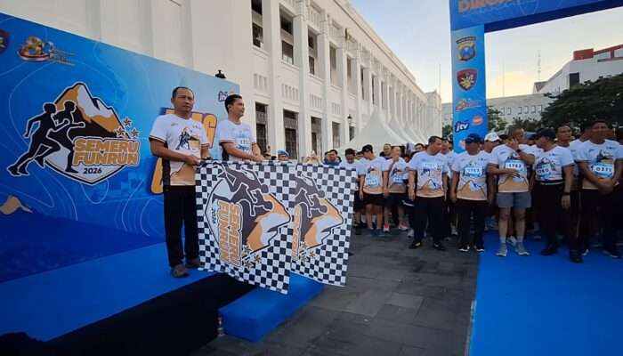 Polda Jatim Gelar Semeru Fun Run 2026 di Kota Lama Surabaya, Ribuan Peserta Meriahkan Hari Bhayangkara ke-80