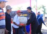 Polres Ngawi Salurkan 500 Paket Sembako untuk Masyarakat di Bringin