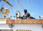 KRI Bima Suci Gelar Peran Jaga Perang, Pastikan Pelayaran Aman Menuju Tanah Air