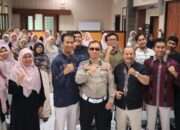 Polantas Menyapa : Polres Gresik Gandeng Guru Tanamkan Budaya Tertib Lalu Lintas Sejak Dini