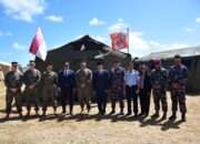 Dansatgas RIMPAC 2026 Dampingi Dubes RI Tinjau Latihan Satgas TNI AL di Marine Corps Base Hawaii
