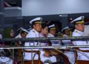Pangkoarmada II Hadiri Parade Surya Senja, Regenerasi Penatarama Genderang Suling Gita Jala Taruna AAL