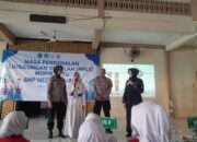 Cegah Perundungan, Polsek Krian Edukasi Bijak Bermedia Sosial kepada Siswa Baru SMPN 2 Krian