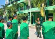 MPLS Berkarakter, Babinsa Balongpanggang Bekali Siswa MTs HU Jiwa Disiplin dan Nasionalisme