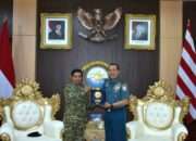 Pangkoarmada II Terima Courtesy Call Kaotmilti III Surabaya, Pererat Sinergi Penegakan Hukum