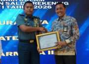 Koarmada II Raih Sejumlah Penghargaan Di Treasury Award SAPA APBN Tahun 2026, Wujud Tata Kelola Anggaran yang Profesional