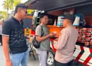 Pojok Kamtibmas Polres Ngawi Hadir di Pasar Krompol Ajak Warga Jaga Kamtibmas