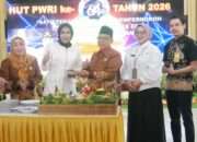 Hadiri HUT ke 64 PWRI, Wabup Mimik Ajak Terus Berkontribusi untuk Sidoarjo