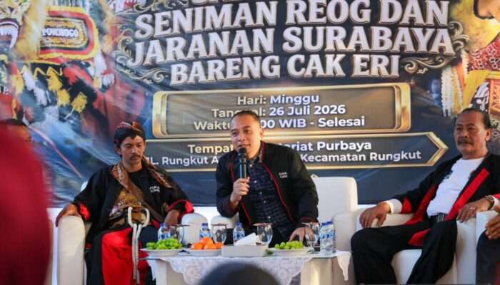 Kuatkan Karakter Anak Bangsa, Pemkot Surabaya Siapkan Ruang Publik untuk Regenerasi Seniman Reog dan Jaranan