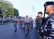 Apel Gelar Kesiapan Matra Laut Latopsfib Pada Latihan TNI Terintegrasi 2026 Digelar di Koarmada II