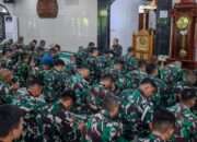 Tingkatkan Keimanan dan Rasa Syukur, Prajurit Kodaeral IX Ikuti Kauseri Agama Secara Virtual