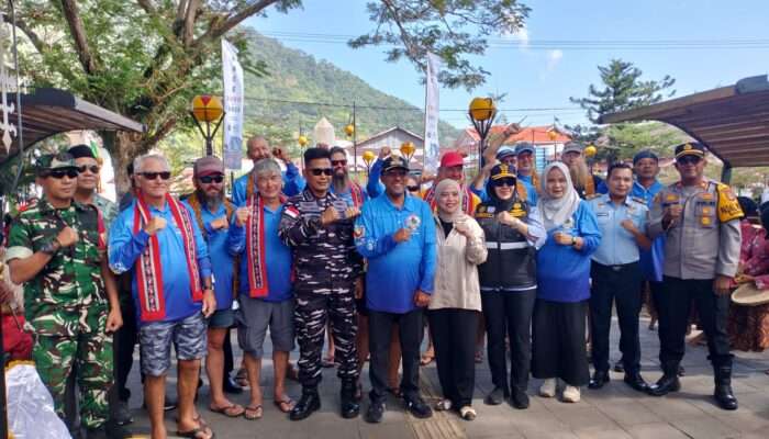 Perkuat Diplomasi Maritim, Inspektur Kodaeral IX Hadiri Welcome Ceremony Sail Darwin–Banda Race 2026