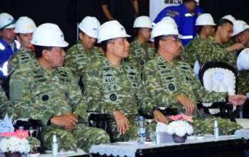 Pangkoarmada II Hadiri First Steel Cutting Kapal Selam Scorpene, Tonggak Baru Modernisasi Kekuatan Bawah Laut TNI AL