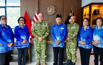 Pererat Silaturahmi, Dankodaeral IX Terima Kunjungan Pengurus PPAL Rayon Ambon